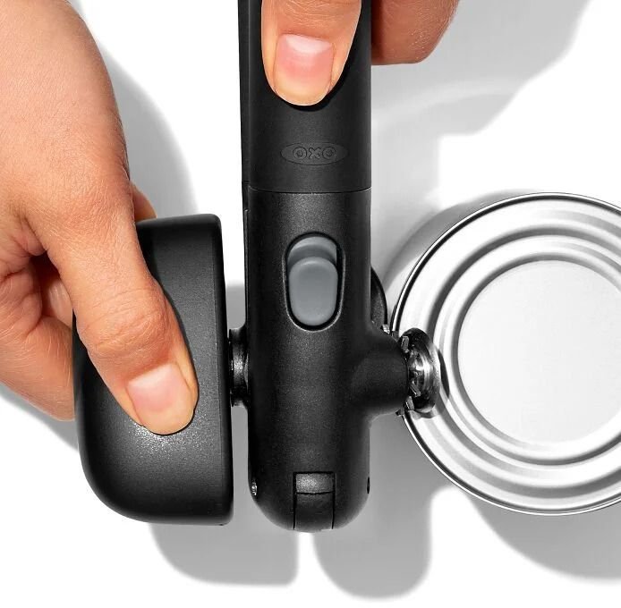 OXO Lock&Go Dosenöffner 18,5 cm, Schwarz