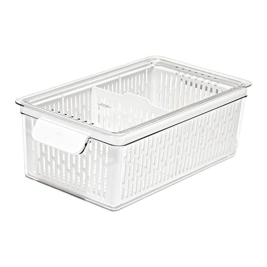OXO Good Grips Kleskabsopbevaring 32x12 cm, Hvid