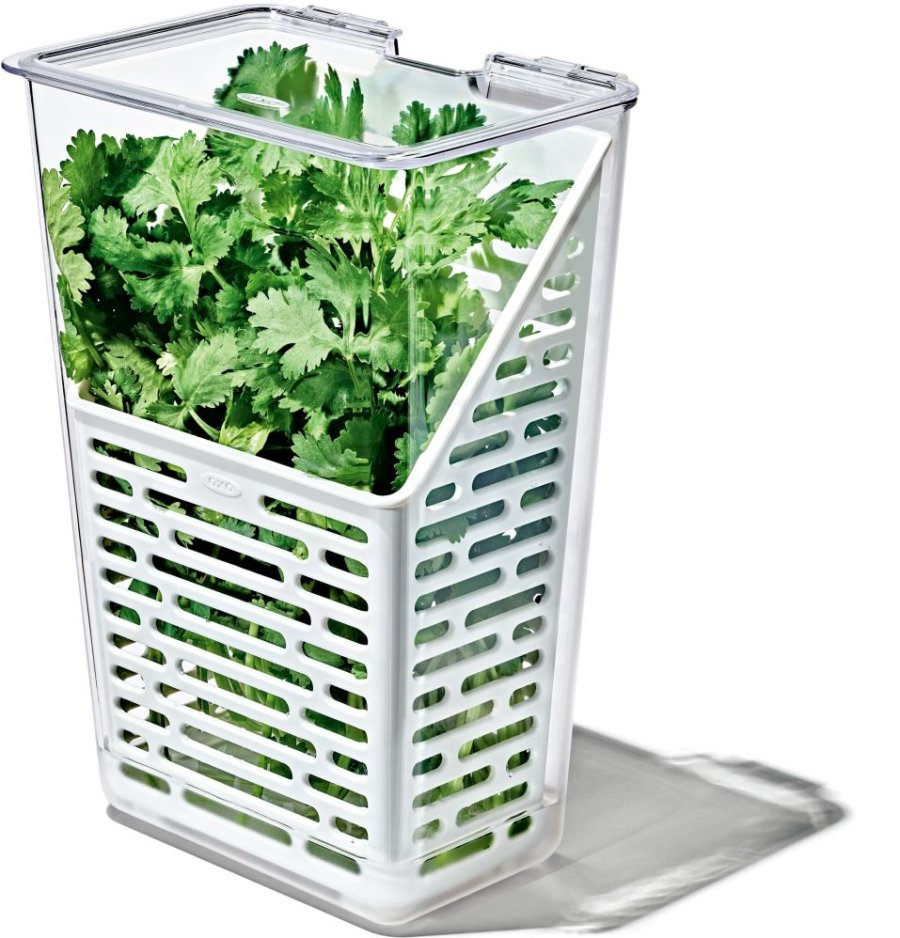 OXO Good Grips Kleskabsopbevaring 23x15,5 cm, Hvid