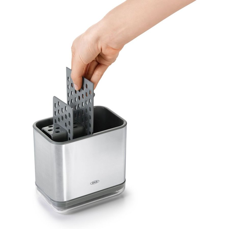 OXO Good Grips Splbehlter H13,8 cm, Edelstahl