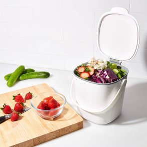 OXO Kompostspand 2,8 L, Hvid
