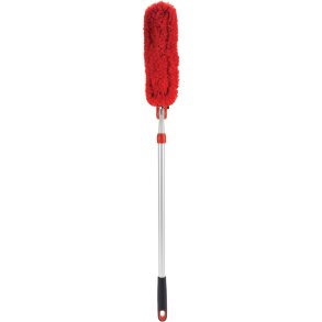 OXO Mikrofiberstvkost m. Teleskopstang 92 cm, Orange