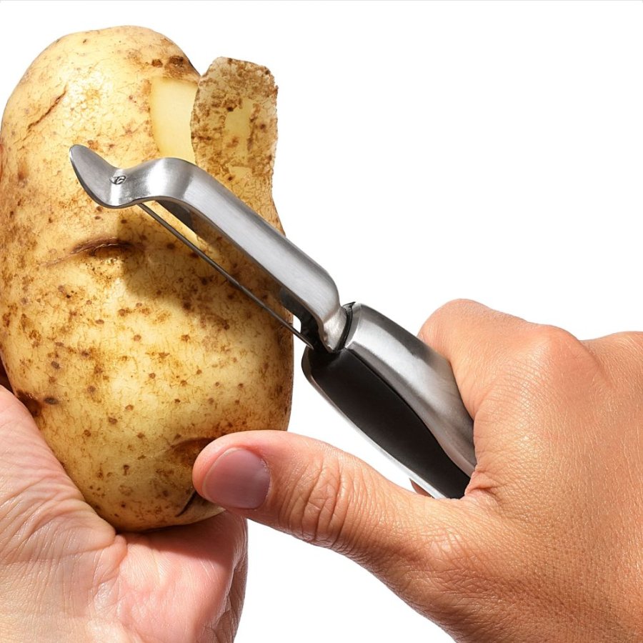 OXO Good Grips Kartoffelschäler 18,8 cm, Edelstahl