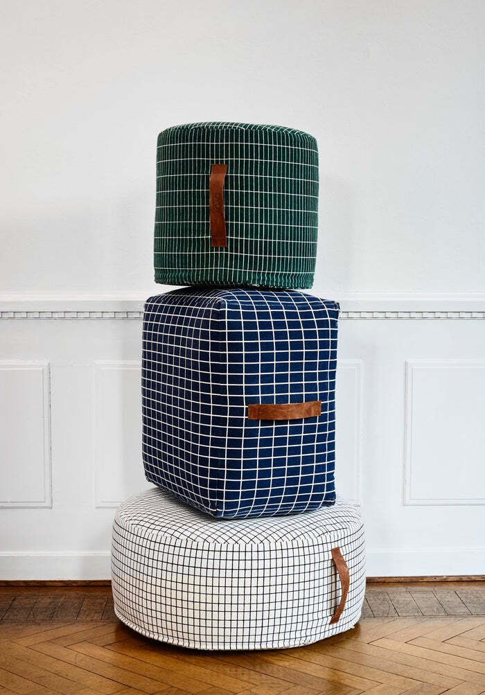 OYOY Sit On Me Puf Ø65 cm, Offwhite