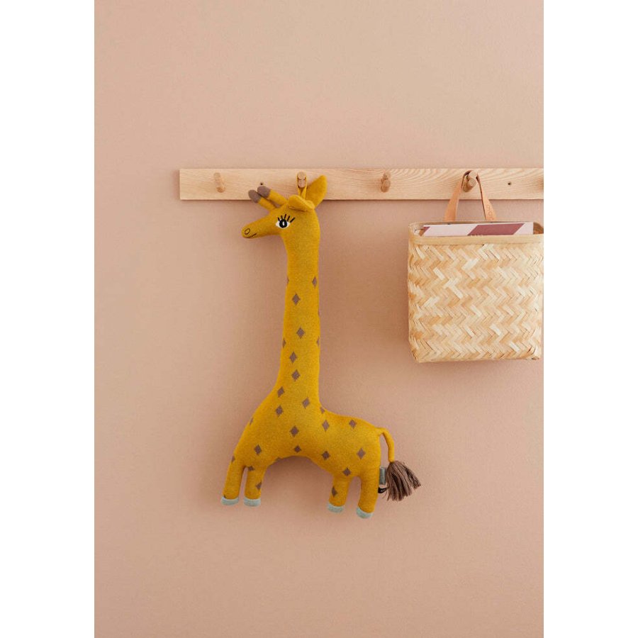 OYOY Mini Giraffe Noah 64 cm, Curry