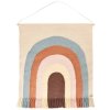 OYOY Mini Wandteppich Follow The Rainbow 100x124 cm, Multi