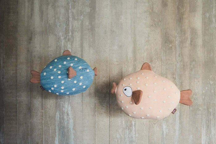 OYOY Mini Kuscheltier Frau Ruth 40 cm, Puder
