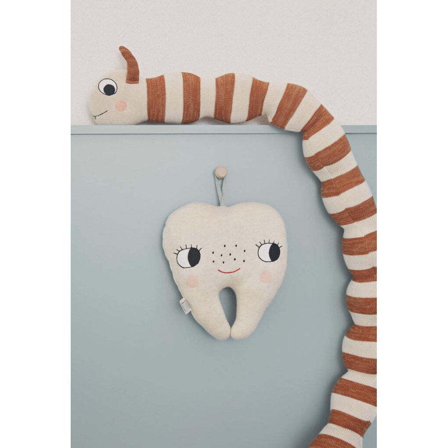OYOY Mini Kuscheltier Zahnfee 27 cm, Offwhite