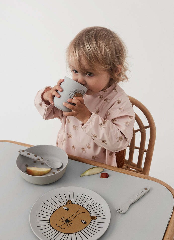 OYOY Mini Stol Regnbue, Rattan