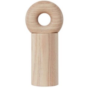 OYOY Hoop Salz- und Pfeffermhle H16,5 cm, Natur