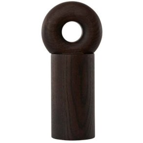 OYOY Hoop Salz- und Pfeffermhle H16,5 cm, Dunkel