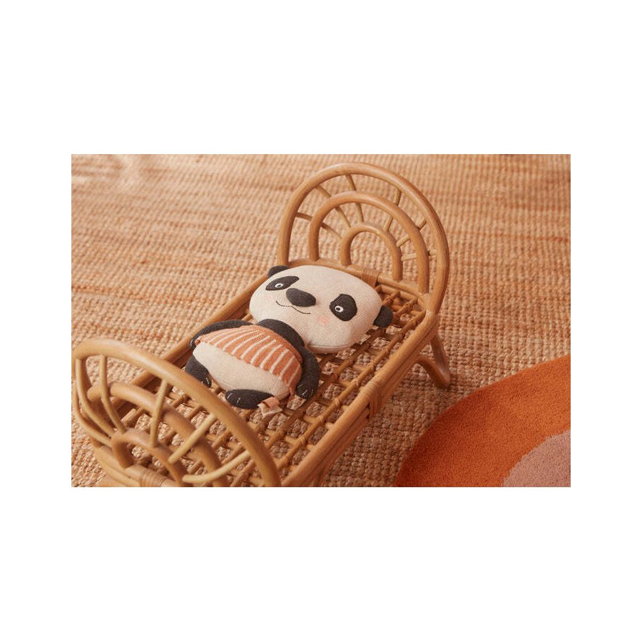 OYOY Mini Dukkeseng Rainbow 52 cm, Rattan