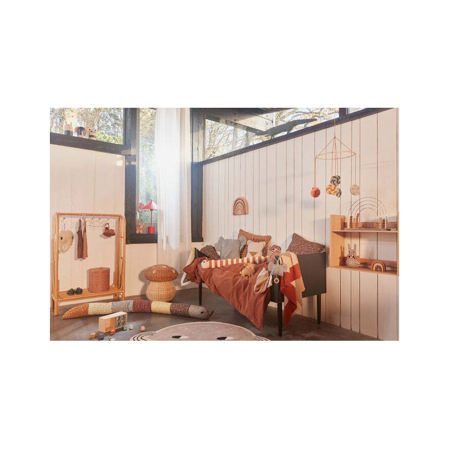 OYOY Mini Tjstativ Regnbue H110 cm, Rattan