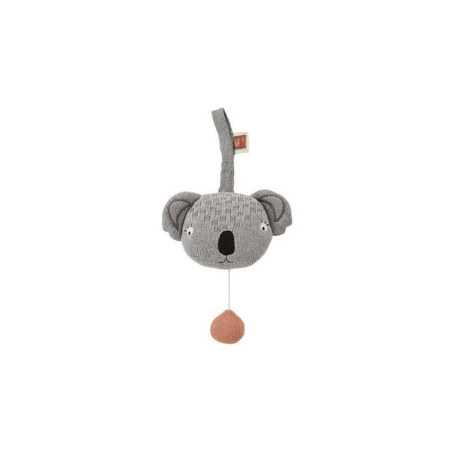 OYOY Mini Musik-Mobile Koala H10,5 cm, Grau