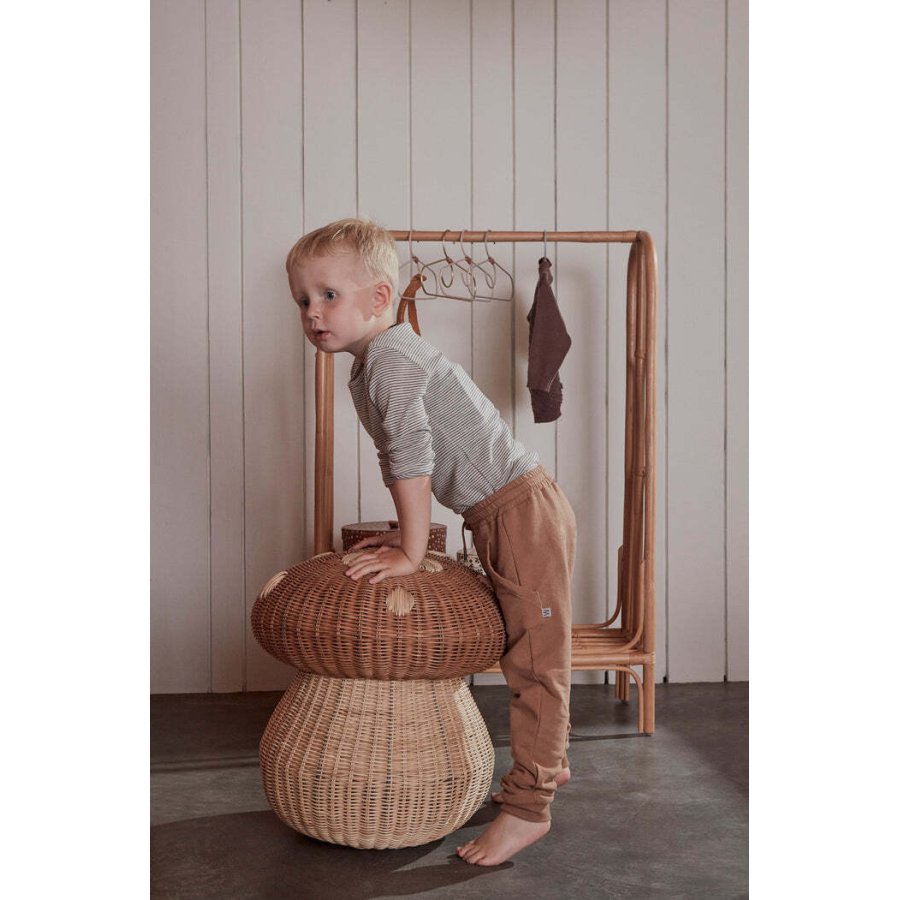 OYOY Mini Svampekurv 42 cm, Rattan