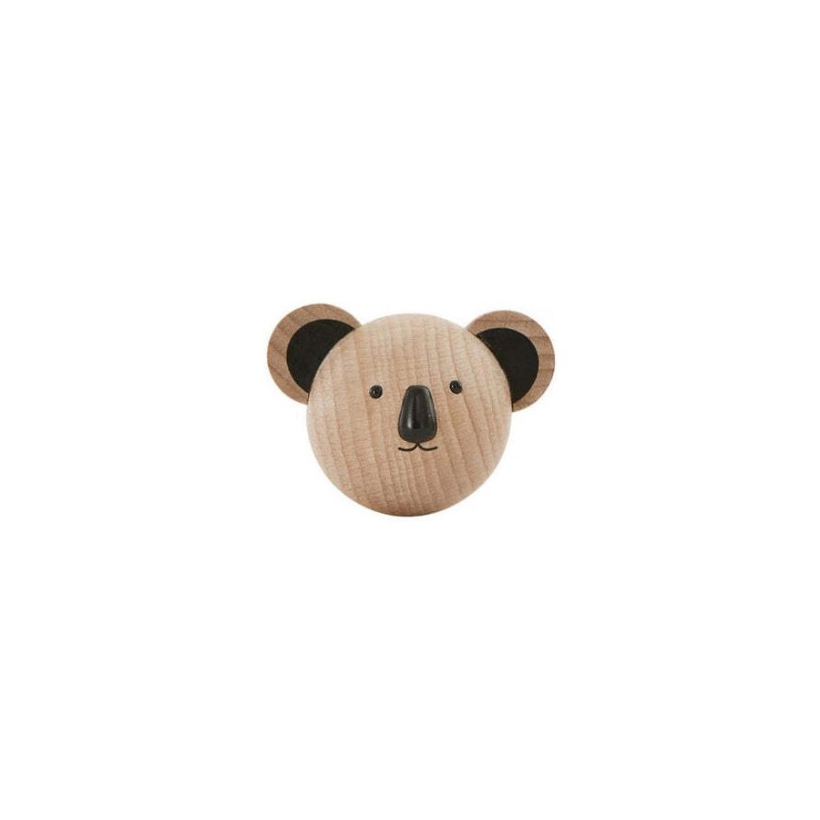 OYOY Mini Haken Koala 7,5 cm, Buche