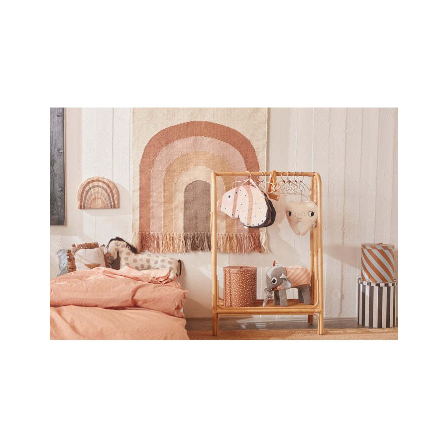 OYOY Mini Vglampe Regnbue 30 cm, Rattan