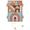 OYOY Mini Wagen mit Holzkltzen, Buche