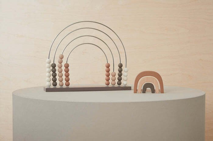 OYOY Mini Abacus Kugleramme 35,5 cm, Dark