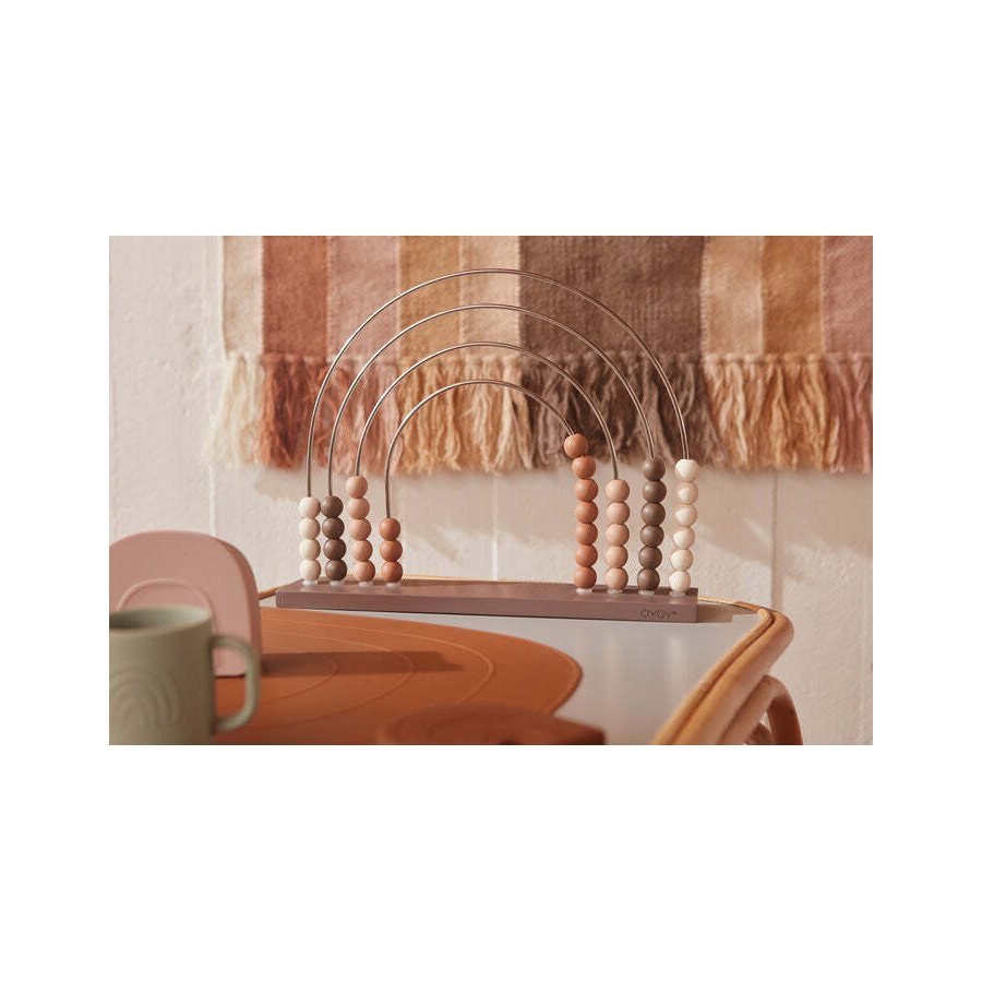 OYOY Mini Abacus Kugleramme 35,5 cm, Dark