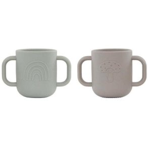 OYOY Mini Kappu Tasse 2er Set, 20 cl, Clay