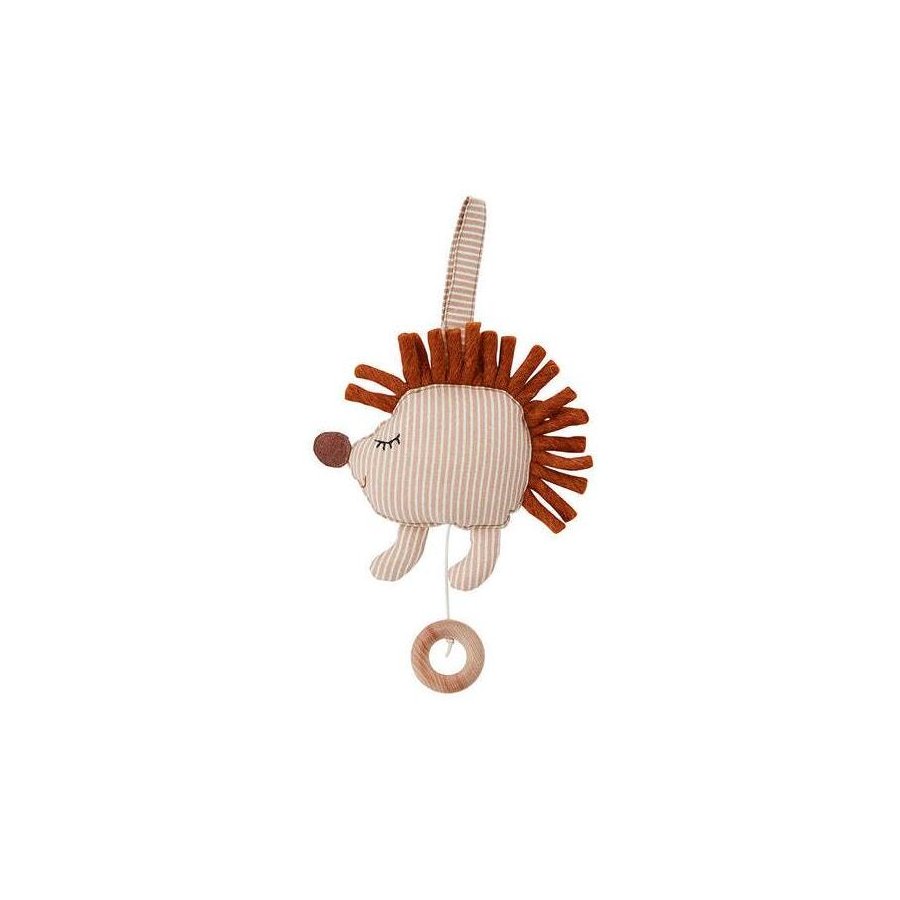 OYOY Mini Musik-Mobile Igel Hope H15 cm, Beige