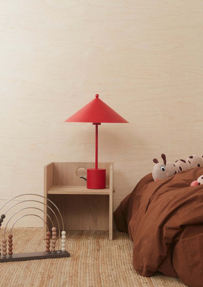 OYOY Kasa Bordlampe H50 cm, Cherry