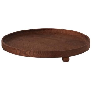 OYOY Inka Fad Ø30 cm, Mørk Eg