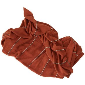 OYOY Rivi Living Plaid 134x184 cm, Nutmeg