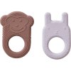 OYOY Mini Beiring Nelson & Ninka 2er Set, Choco