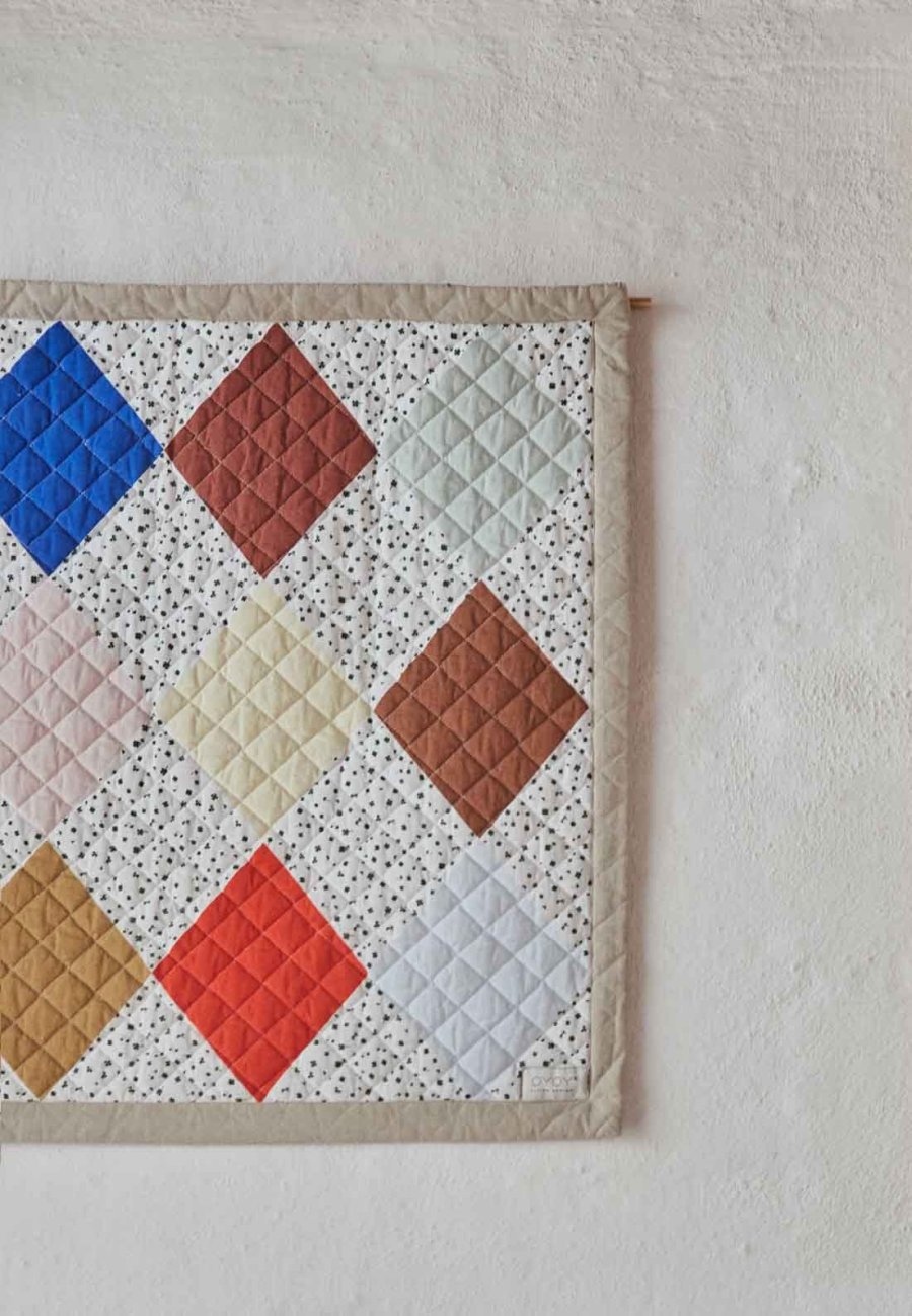 OYOY Aya Vgtppe 75x65 cm, Multi
