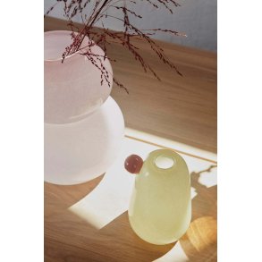OYOY Lasi Vase H30 cm, Rosa