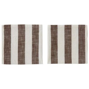 OYOY Stofserviet 2 stk. 45x45 cm, Choko