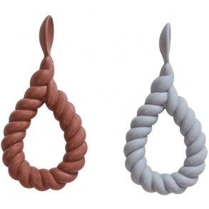 OYOY Mini Mellow Lffel mit Henkel 2er Set, Dusty