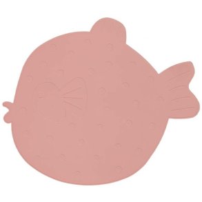 OYOY Mini Tischset Little Finn 40,3x47,5 cm, Rosa