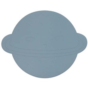 OYOY Mini Tischset Planet 36.1x45.3 cm, Blau