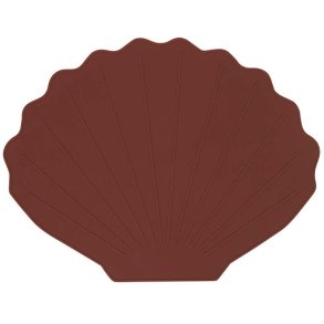 OYOY Mini Tischset Muschel 34x43,5 cm, Nutmeg