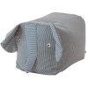 OYOY Mini Sitzsack Elefant Erik, Blau