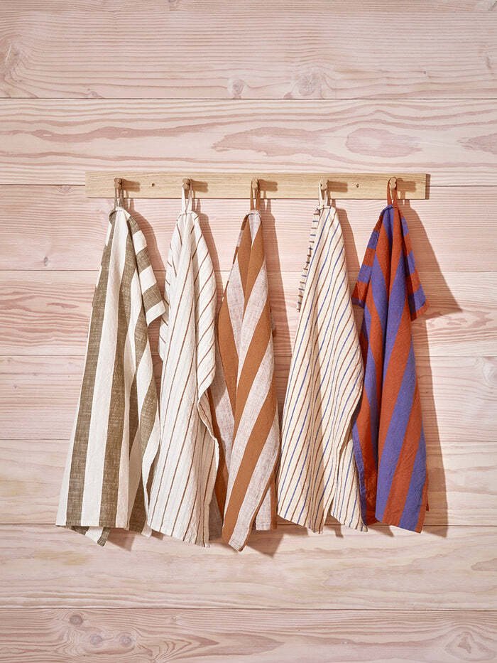 OYOY Kurin Viskestykke 2 stk. 50x70 cm, Caramel