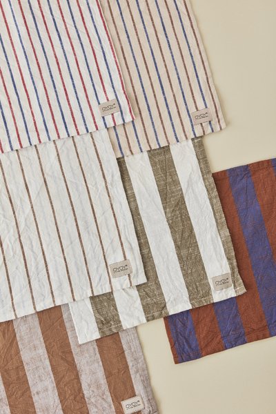 OYOY Kurin Viskestykke 2 stk. 50x70 cm, Caramel