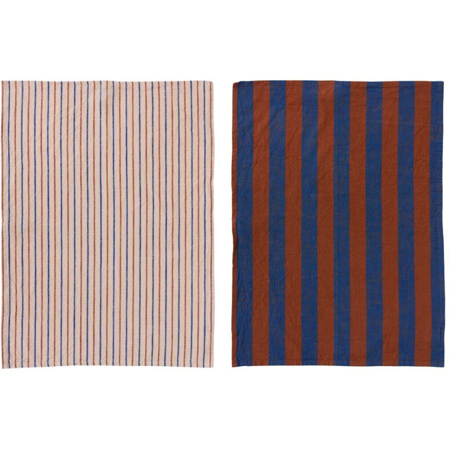 OYOY Kurin Viskestykke 2 stk. 50x70 cm, Caramel