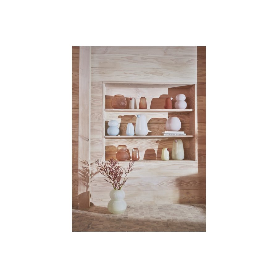 OYOY Inka Vase H34 cm, Offwhite