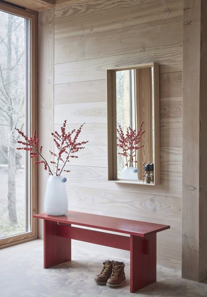 OYOY Inka Vase H34 cm, Offwhite