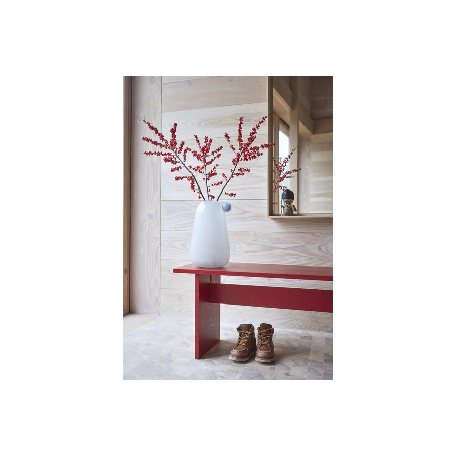 OYOY Inka Vase H34 cm, Offwhite
