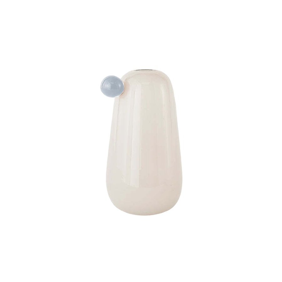 OYOY Inka Vase H34 cm, Offwhite
