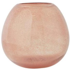 OYOY Lasi Vase H21.5 cm, Taupe