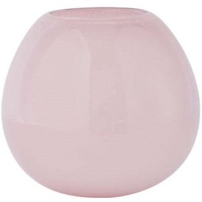 OYOY Lasi Vase H21.5 cm, Rosa