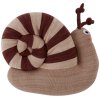 OYOY Mini Kuscheltier Schnecke Sally 36,5 cm, Braun