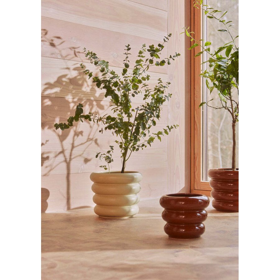 OYOY Awa Krukke H22 cm, Caramel