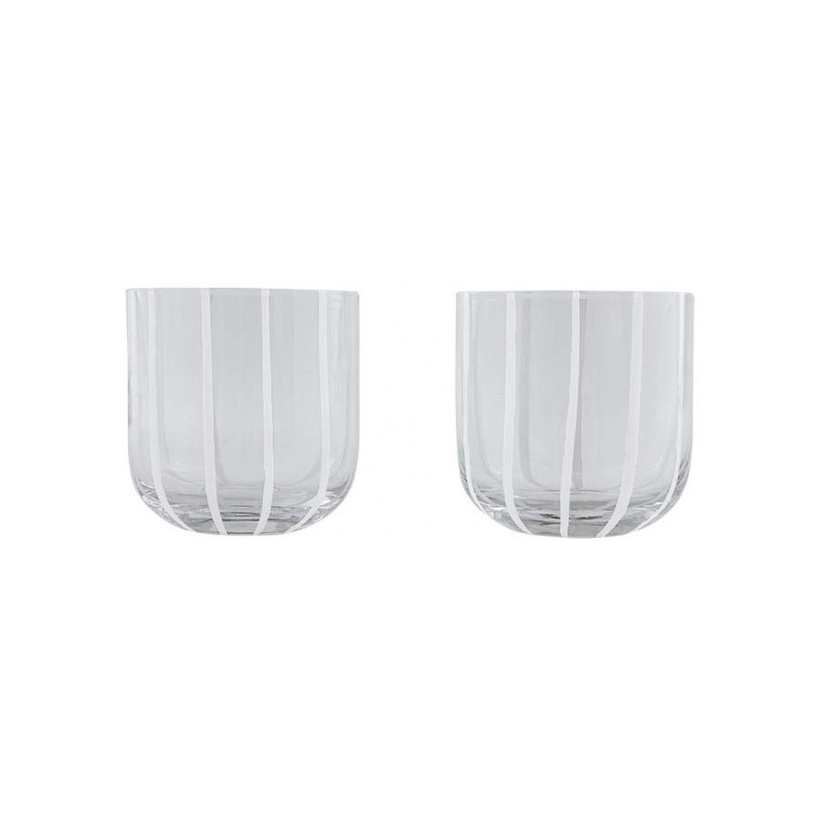 OYOY Mizu Glas 2er Set, 32 cl, Klar